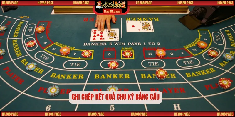 Ghi chép kết quả chu kỳ bảng cầu