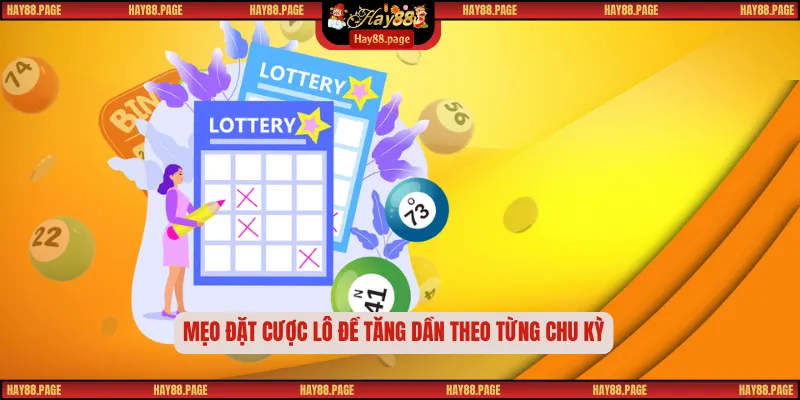 Mẹo đặt cược lô đề tăng dần theo từng chu kỳ