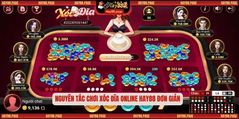 Xóc Đĩa Online Hay88 Với Quy Tắc Chơi Game Bài Dễ Hiểu 1 Nguyên tắc chơi xóc đĩa online Hay88 đơn giản