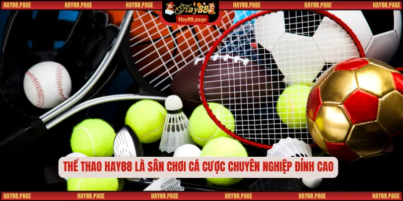 Thể thao Hay88 là sân chơi cá cược chuyên nghiệp đỉnh cao